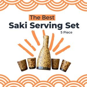 5 Piece Saki Serving Set